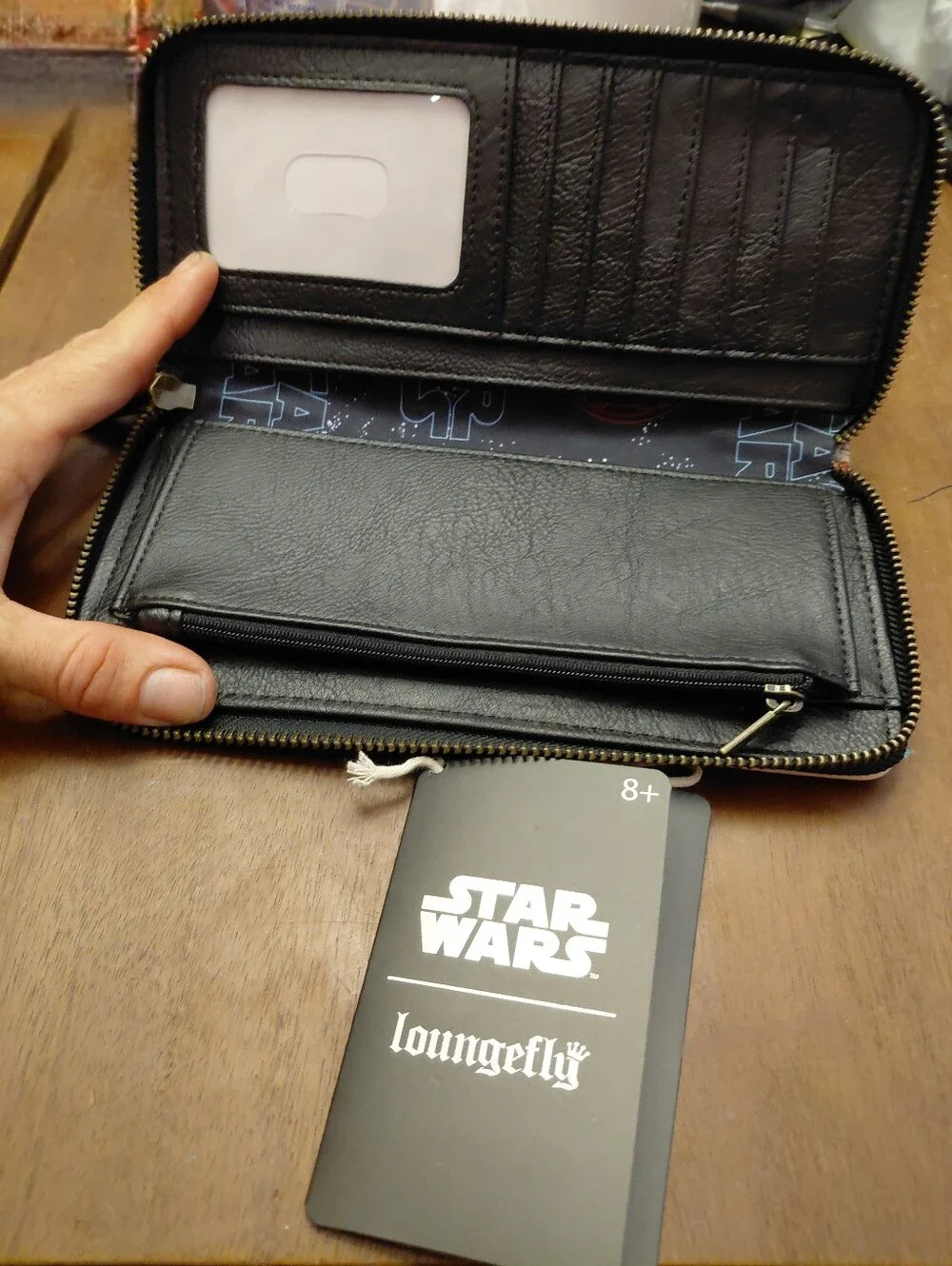 Loungefly Star Wars Tattoo Flash Wallet NWT Rare Hard to Find STWA0232